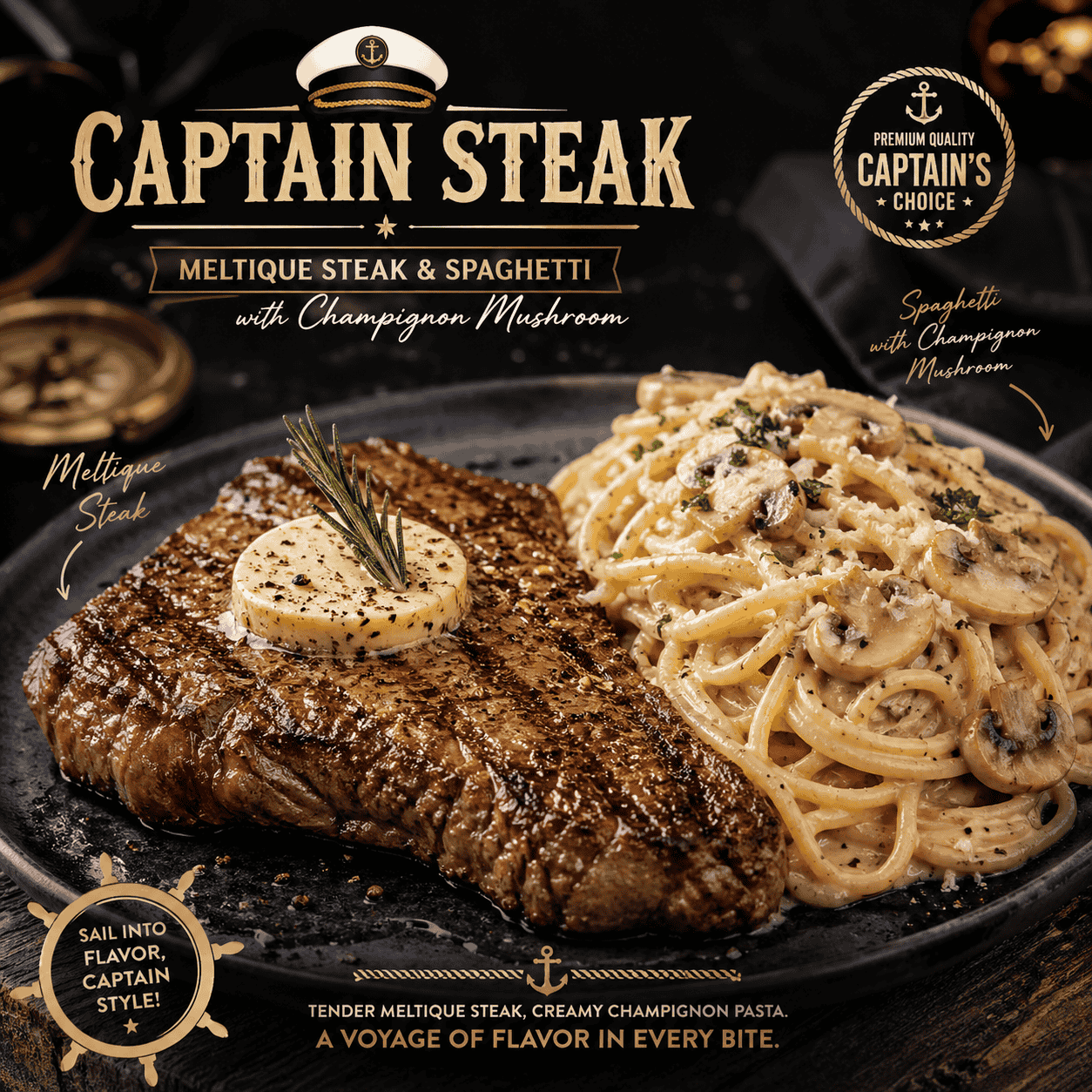 Captain Steak Kopi-Q